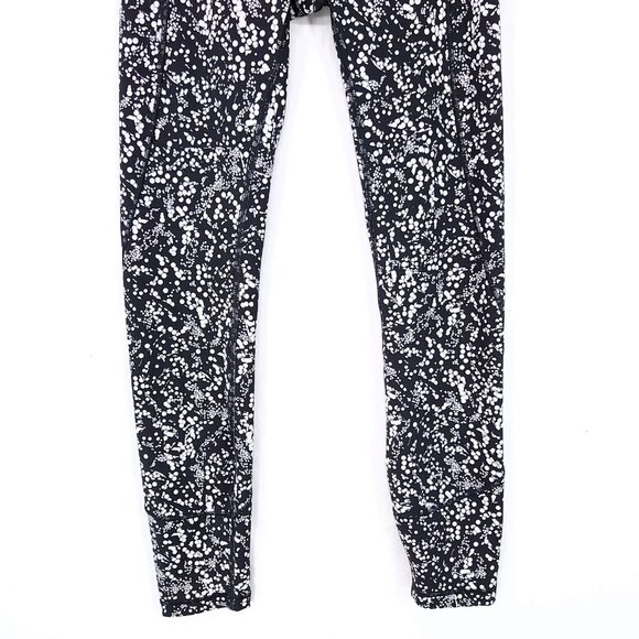 Lululemon Leggings Size 2 Yoga Pants 25" High Waist Polka Dots - Picture 7 of 13